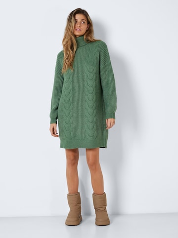 Noisy may Knitted dress 'Laura' in Green