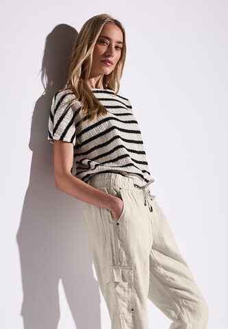 STREET ONE Loosefit Hose in Beige