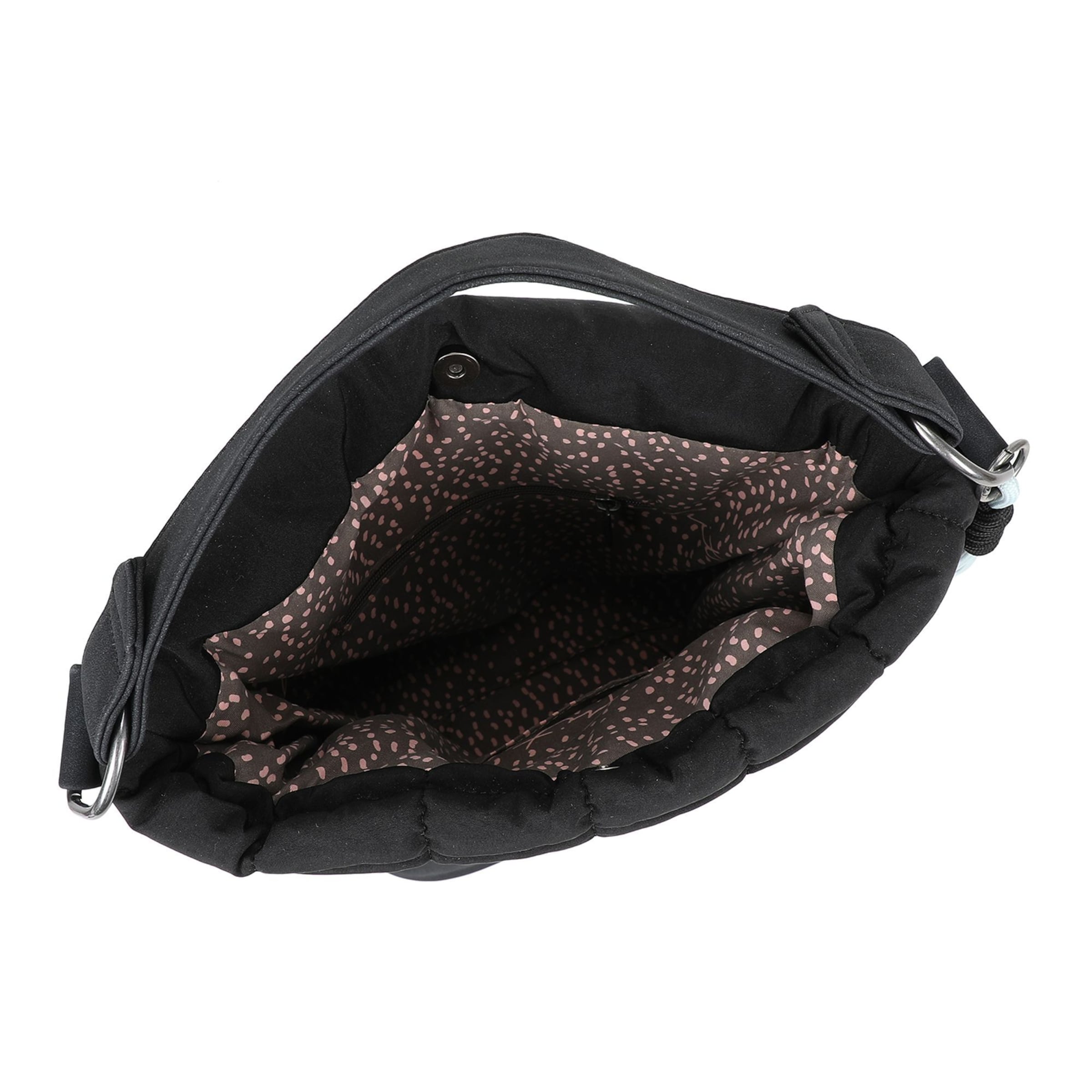 Fritzi aus Preußen Schultertasche 'Olga' in Schwarz