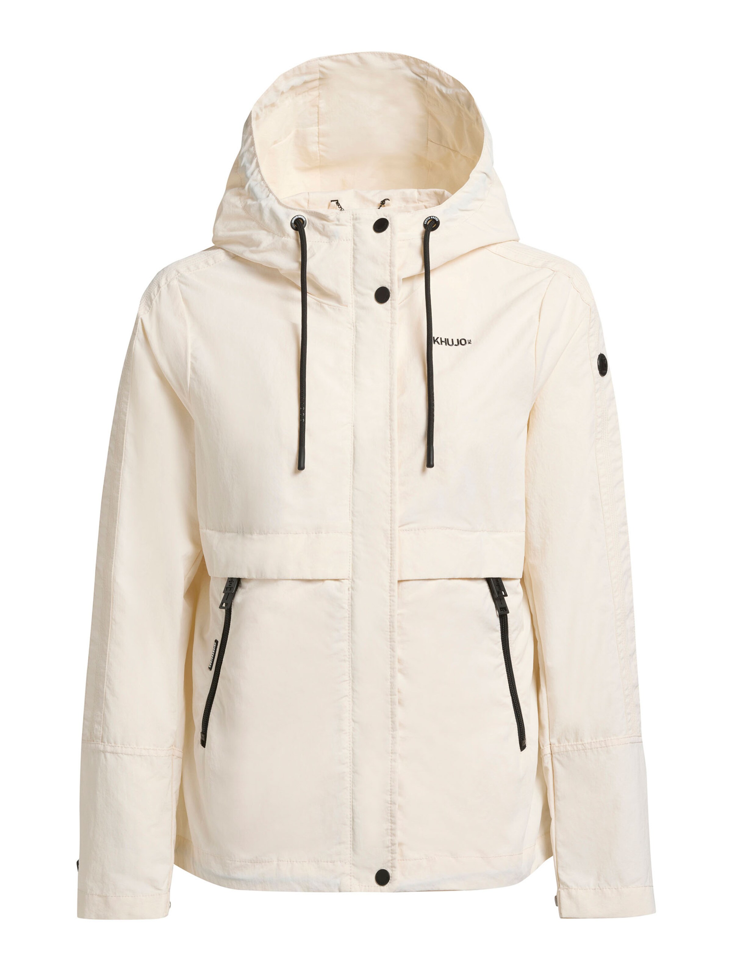 Veste mi-saison khujo en blanc : devant
