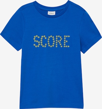 s.Oliver Shirt in Blue: front