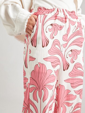 Wide Leg Pantalon 'Je44nnaa' ZABAIONE en orange