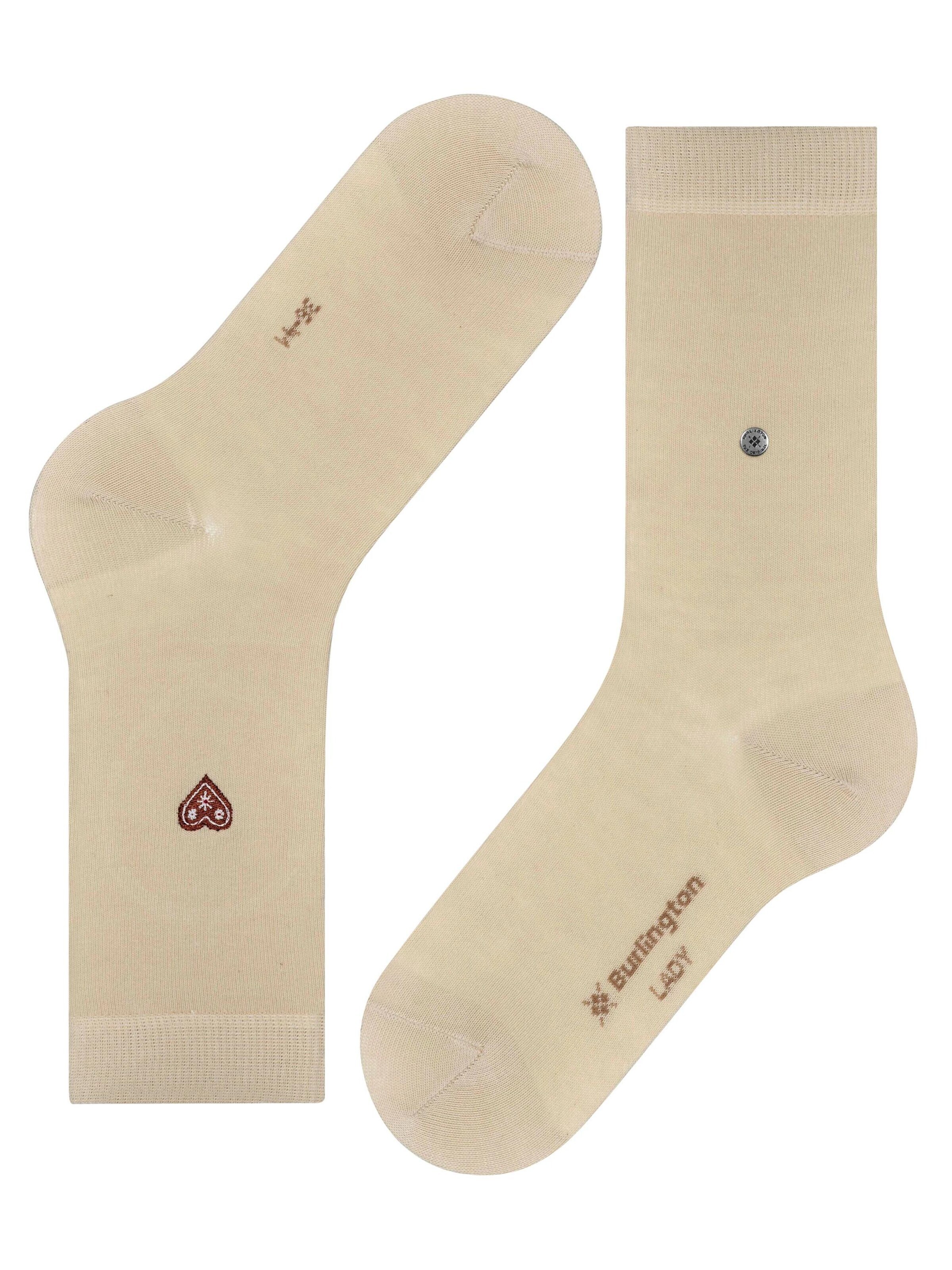 BURLINGTON Socks 'Brit Style' in Beige