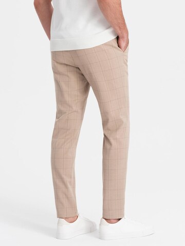 Ombre Slim fit Pants in Beige