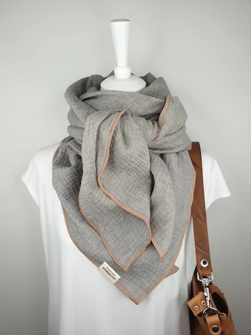 wundabaa Schal 'Musselin' in Beige