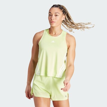 ADIDAS PERFORMANCE Sports Top in Green: front