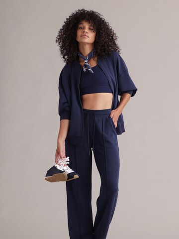 Hey Honey Athletic Jacket 'Bomber' in Blue