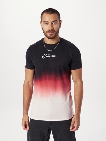 T-Shirt HOLLISTER en rouge : devant