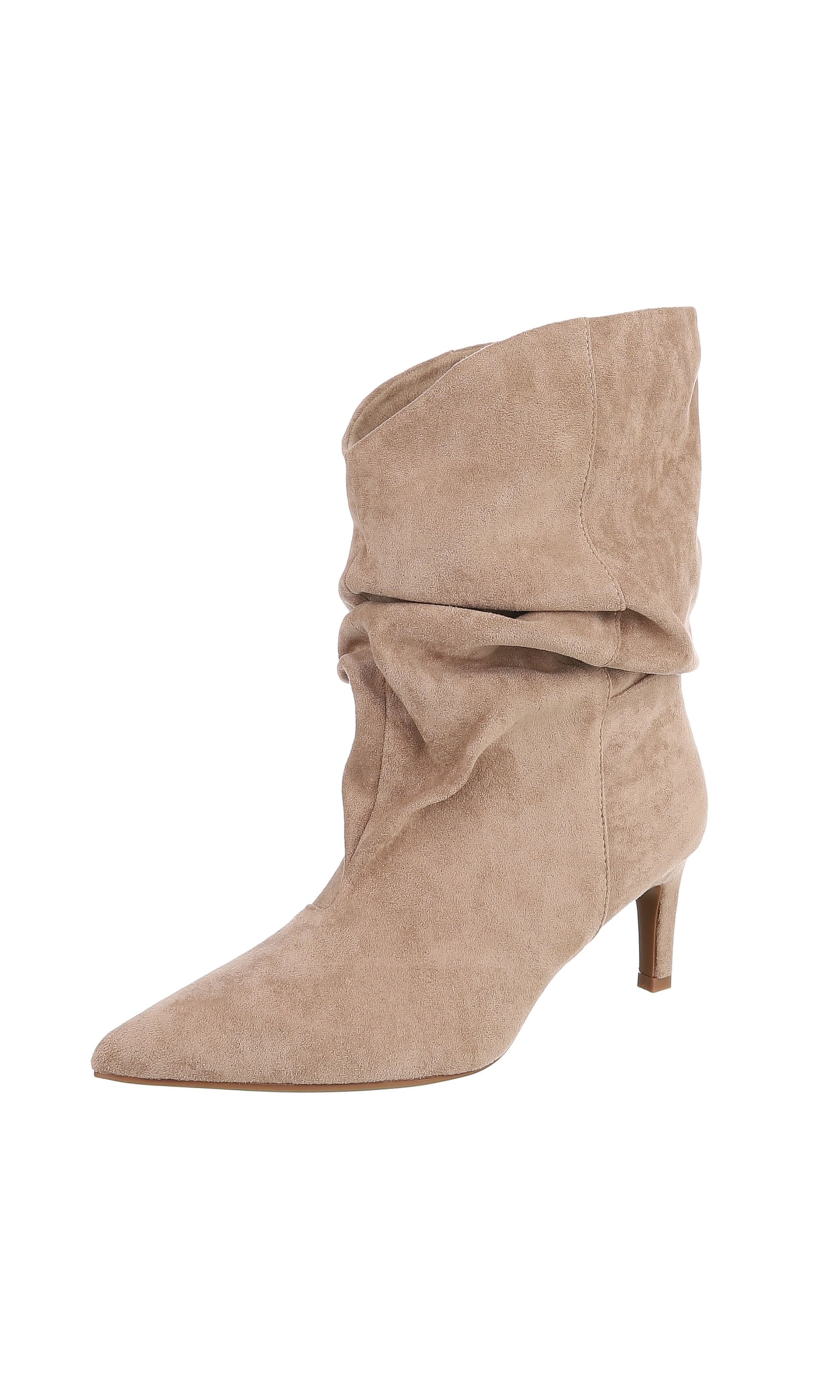 Ital-Design Ankle Boots in Brown: front