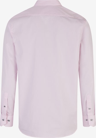 HECHTER PARIS Regular fit Zakelijk overhemd in Roze