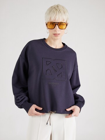 BOGNER Sweatshirt 'Kia' in Blauw: voorkant