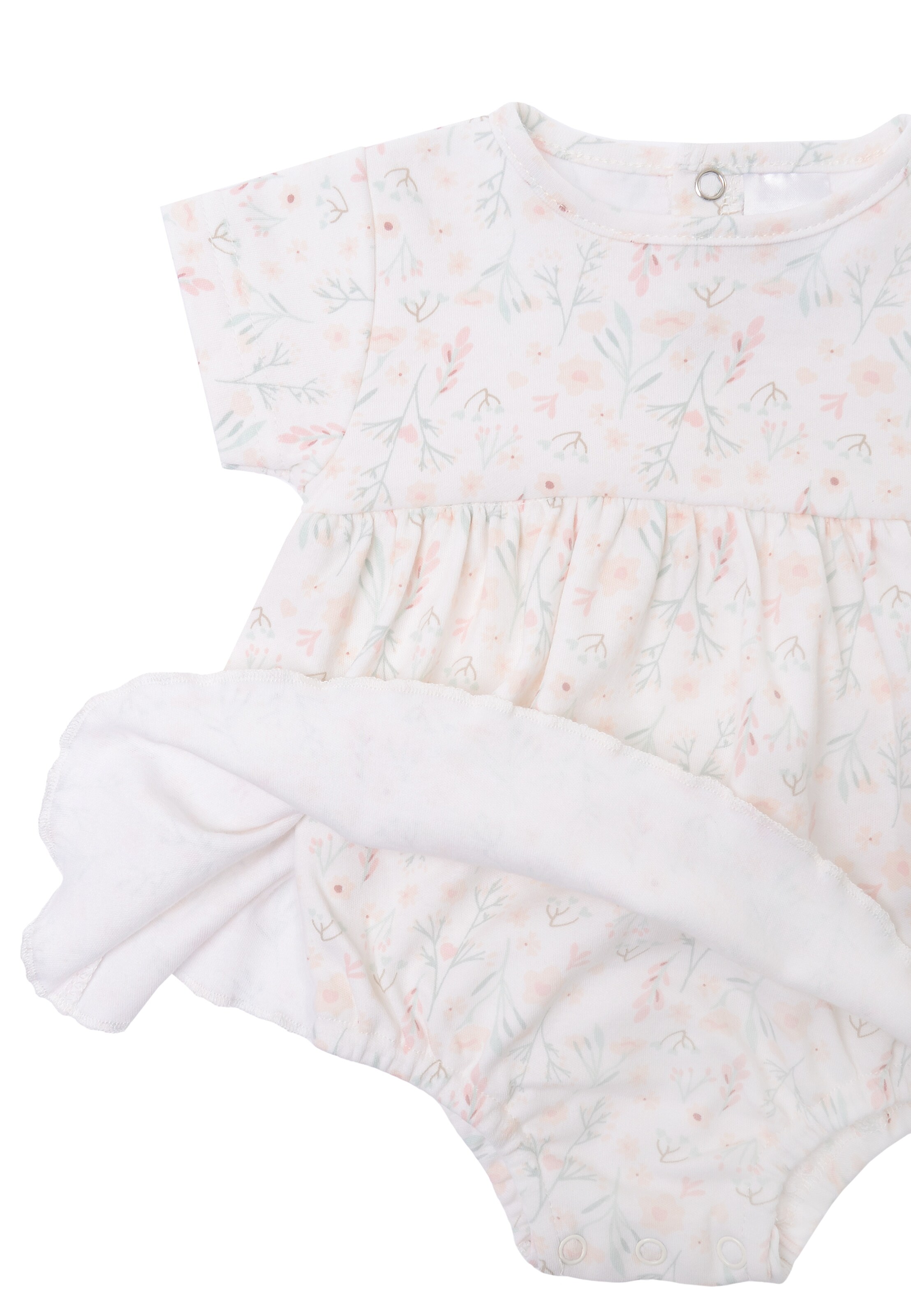 LILIPUT Romper/Bodysuit 'Blumen' in White
