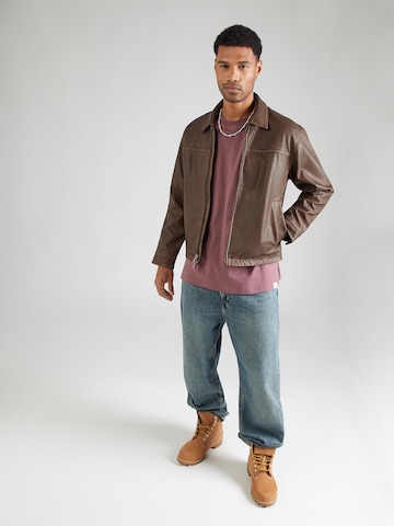 Iriedaily Shirt 'What The Duck' in Purple