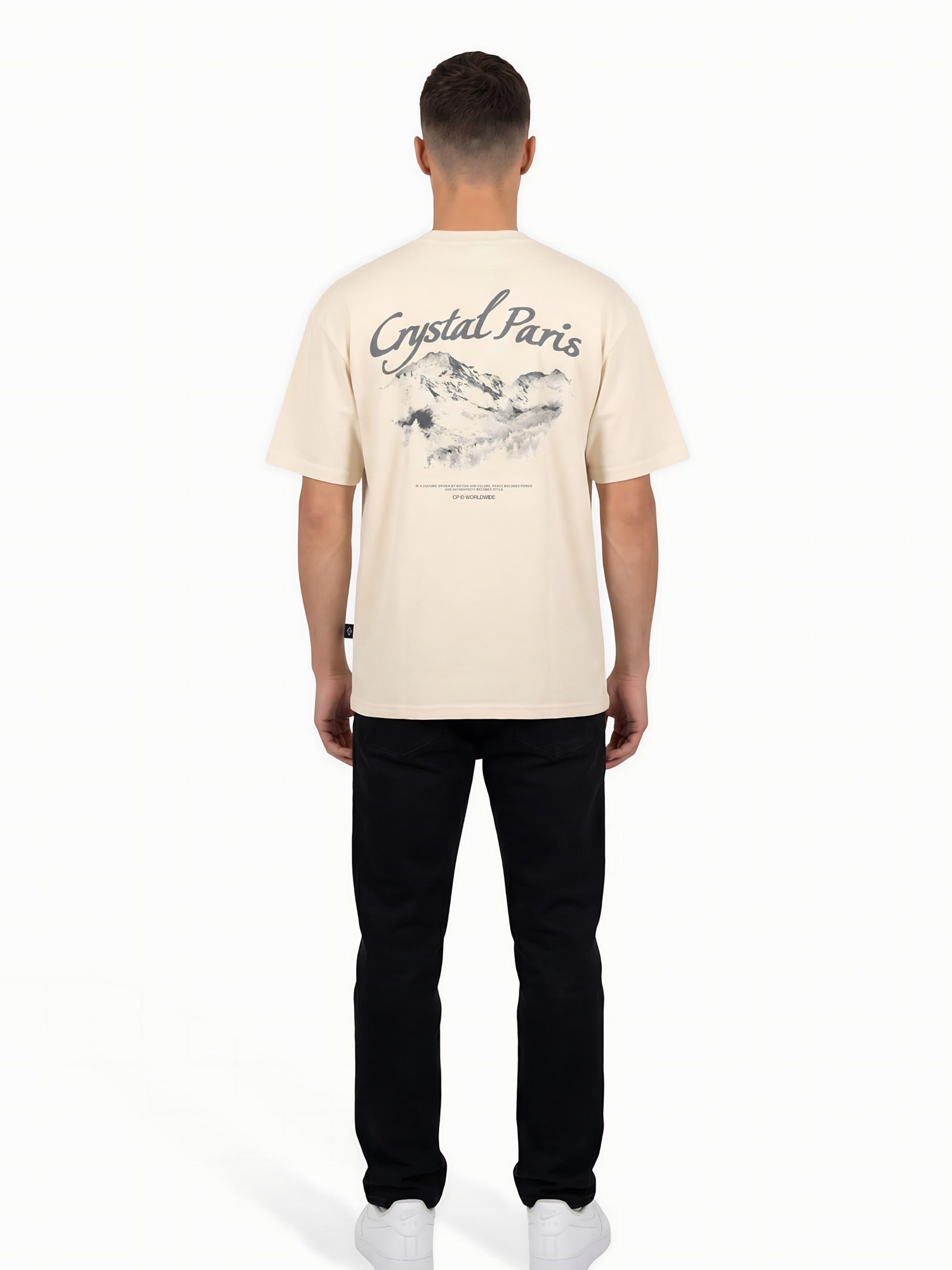 Crystal Paris Shirt 'Peace' in Wit