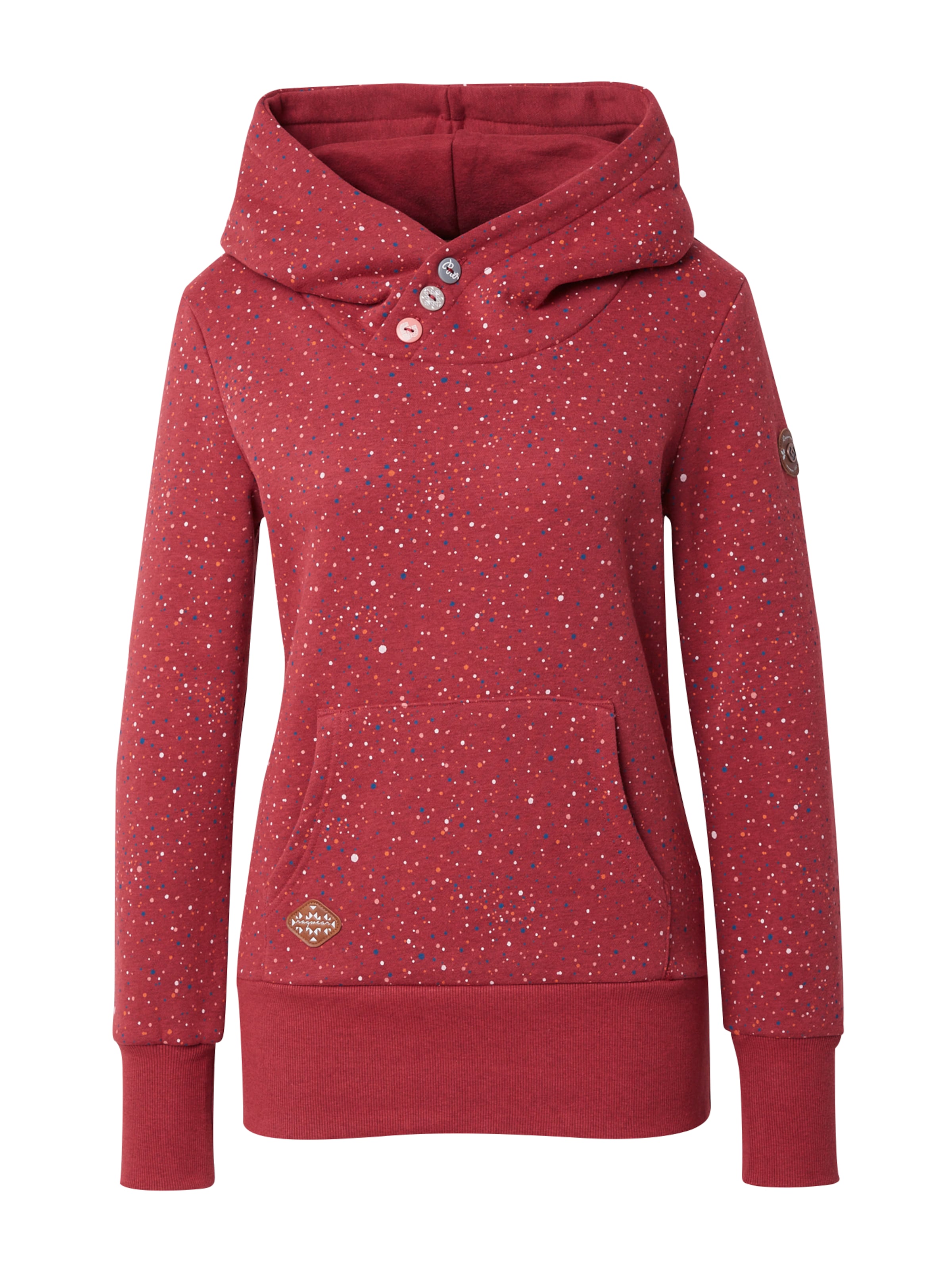 Felpa 'Chelsee' di Ragwear in rosa: frontale