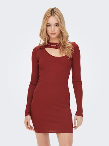 ONLY Dress 'LIZA' in Brown: front