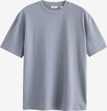 T-Shirt Next en bleu : devant