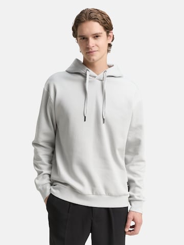 Sweat-shirt TOM TAILOR DENIM en gris : devant