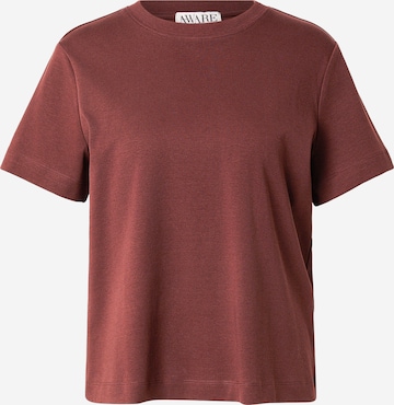 Aware Футболка 'VMNAIMA' в Коричневый: спереди