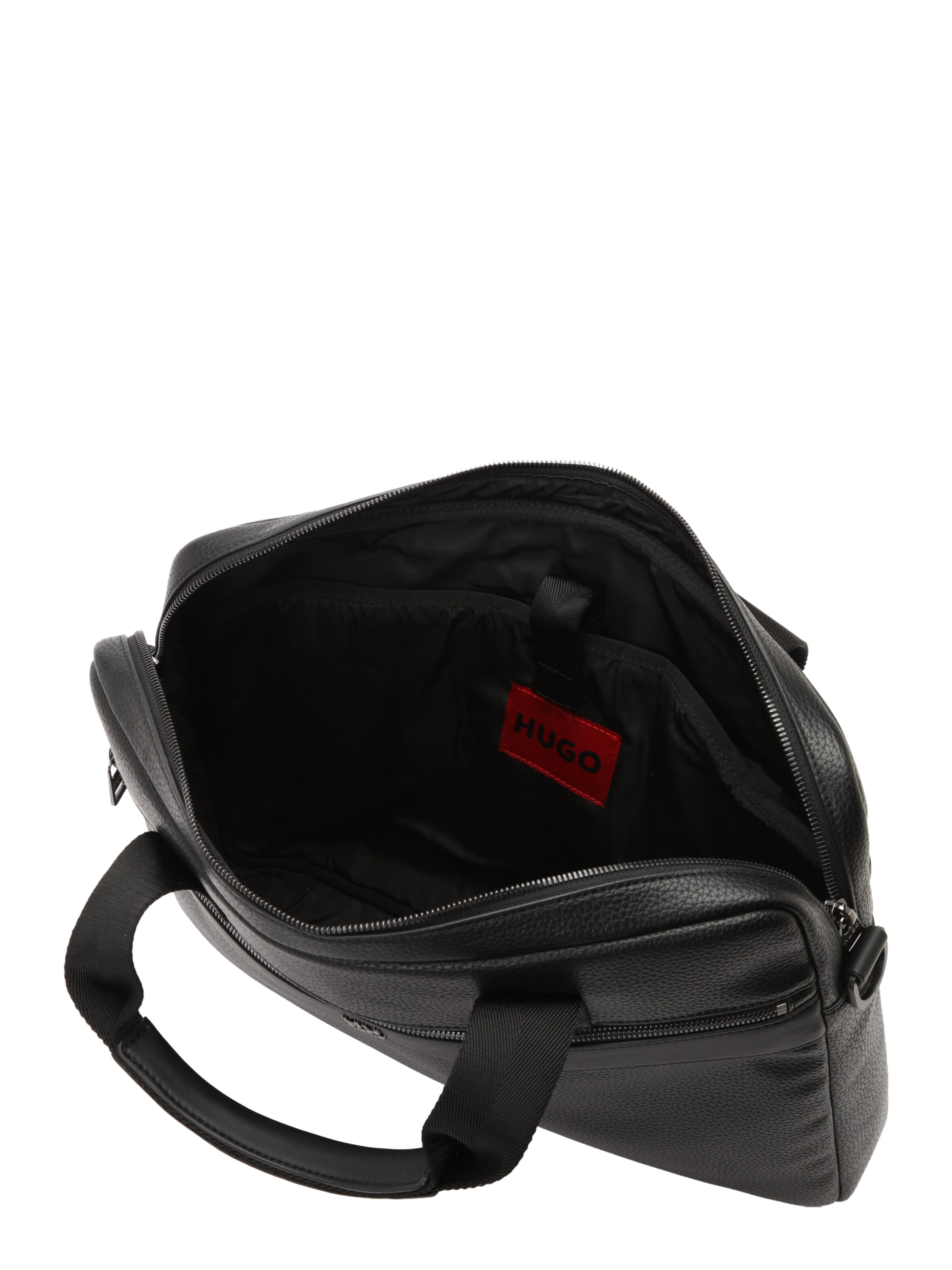 juoda HUGO Portfelis-rankinė 'Quantic'