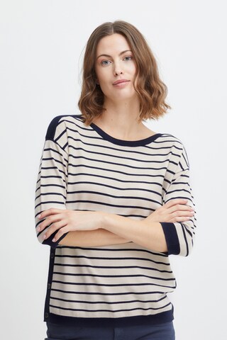Fransa - Pullover em bege: frente