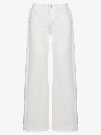 FEMSSY Jean en blanc cassé, Vue avec produit