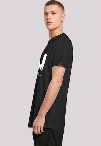 F4NT4STIC Shirt 'DC Comics Justice League Movie Wayne Aerospace' in Zwart