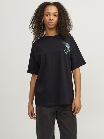 JJXX Oversized shirt in Zwart: voorkant