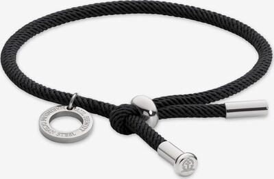 Paul Hewitt Armband in schwarz / silber, Produktansicht