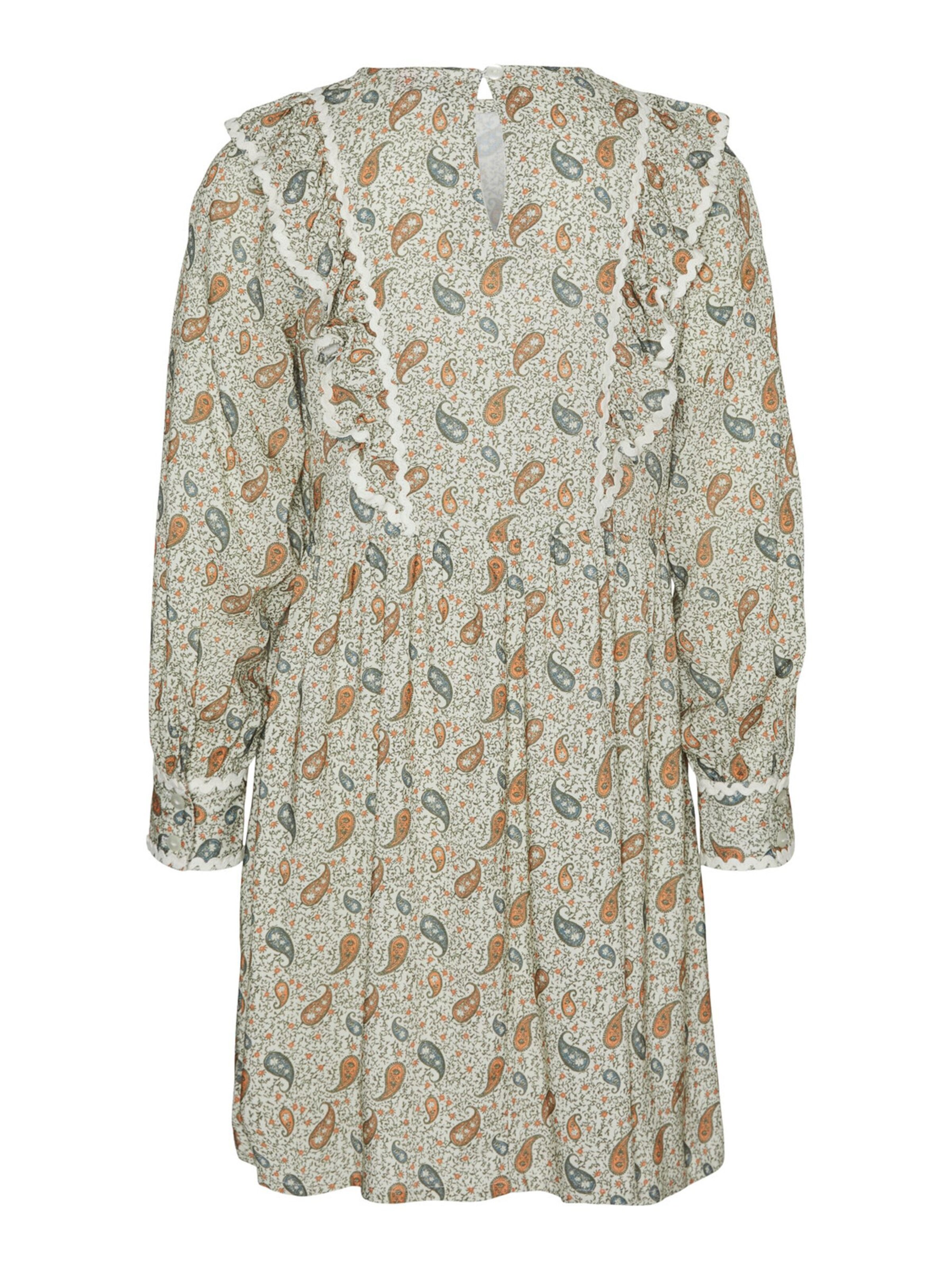 Robe Vero Moda Girl en beige