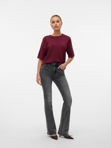 VERO MODA Flared Jeans 'VMGigi' in Grijs