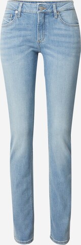 Coupe slim Jean 'Catie' QS en bleu : devant