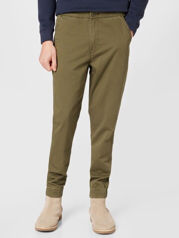 LEVI'S ® Zwężany krój Chinosy 'XX Chino Jogger III' w kolorze zielony: przód