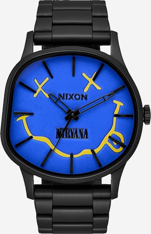 mėlyna Nixon Analoginis (įprasto dizaino) laikrodis 'Nirvana': priekis
