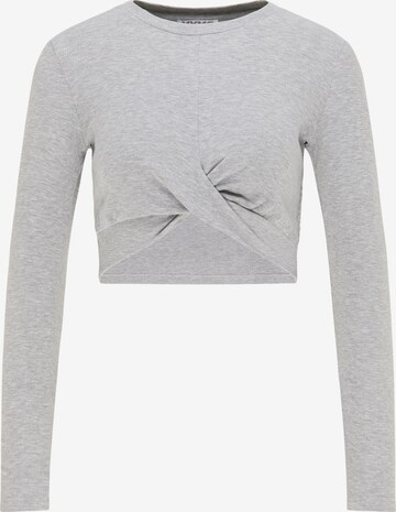 T-shirt myMo ATHLSR en gris : devant