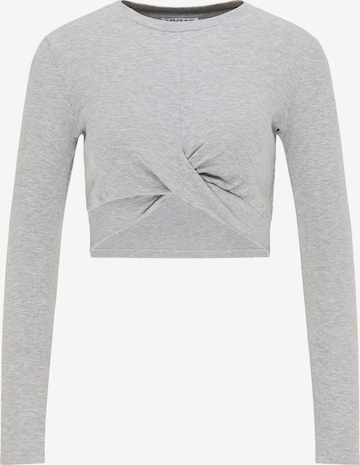 T-shirt myMo ATHLSR en gris : devant