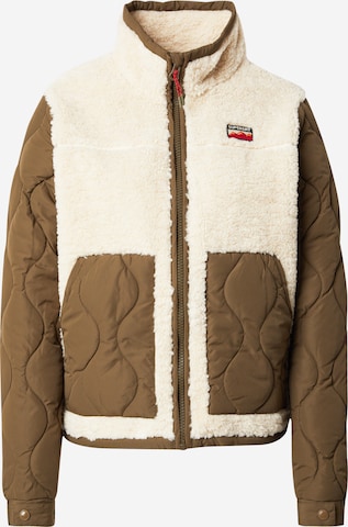 Veste mi-saison Superdry en beige : devant