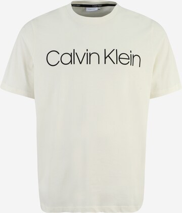 Calvin Klein Big & Tall T-Shirt in Beige: predná strana