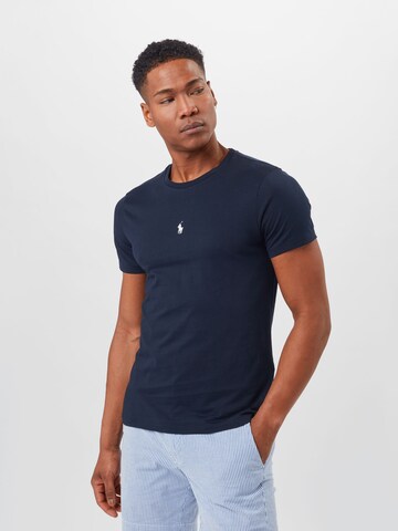 Polo Ralph Lauren - Camisa em azul: frente