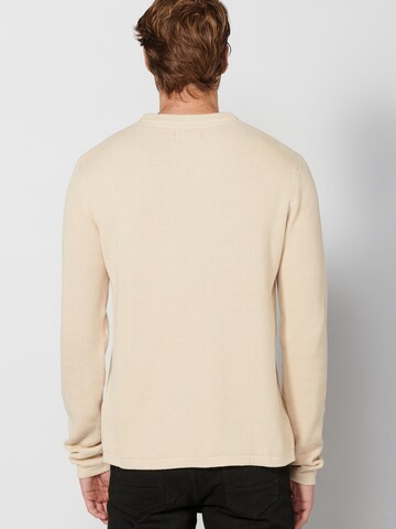 KOROSHI Pullover i beige