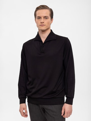 AntiochSweater majica - crna boja: prednji dio