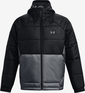 UNDER ARMOUR Outdoor jacket in Black: front