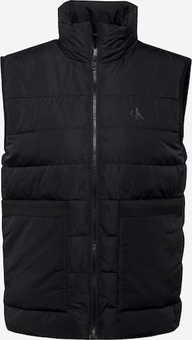 Calvin Klein Jeans Bodywarmer in Zwart: voorkant