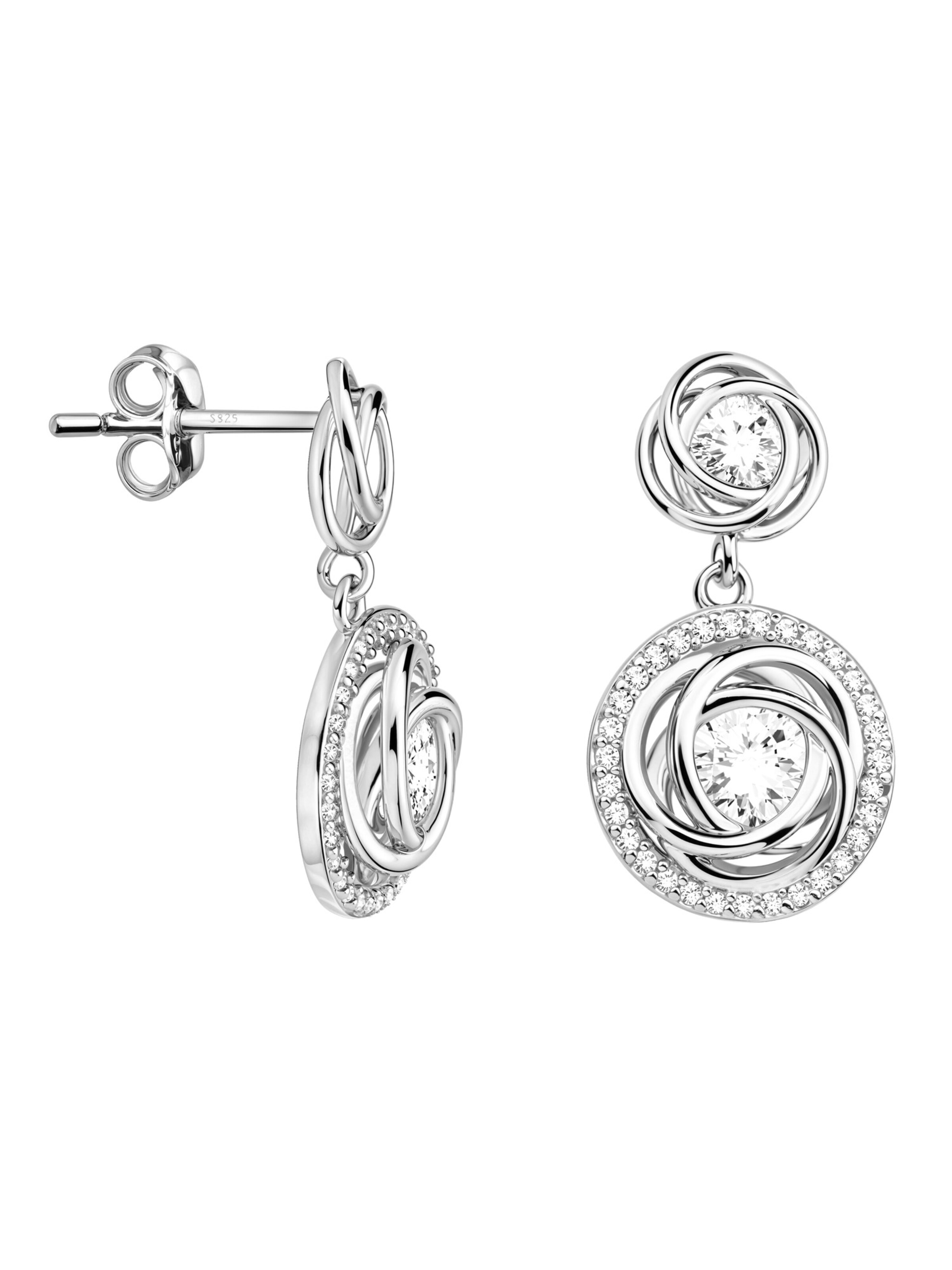 Sofia Milani Earrings in Silver: front