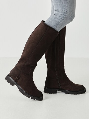 Bottes Tamaris en marron : devant