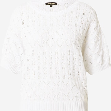 MORE & MORE Sweater in White: front