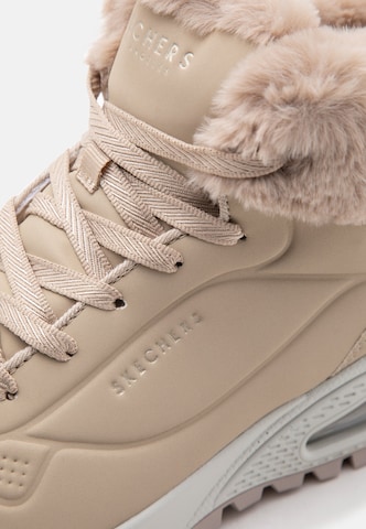 SKECHERS Šněrovací kozačky 'UNO RUGGED' – šedá