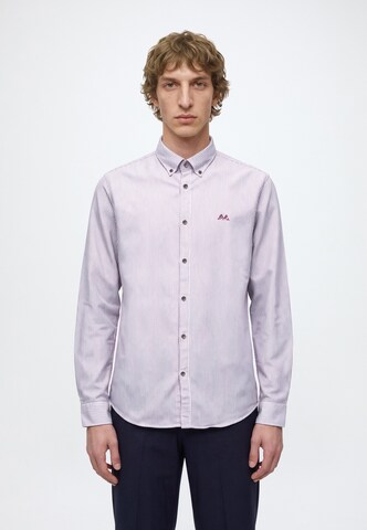 Regular fit Camicia di Lindbergh in rosso: frontale
