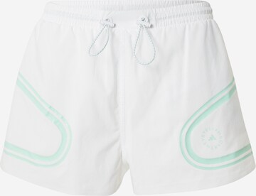 ADIDAS BY STELLA MCCARTNEY Sportshorts 'TruePace' in Weiß: predná strana