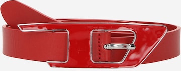 Ceinture DIESEL en rouge : devant